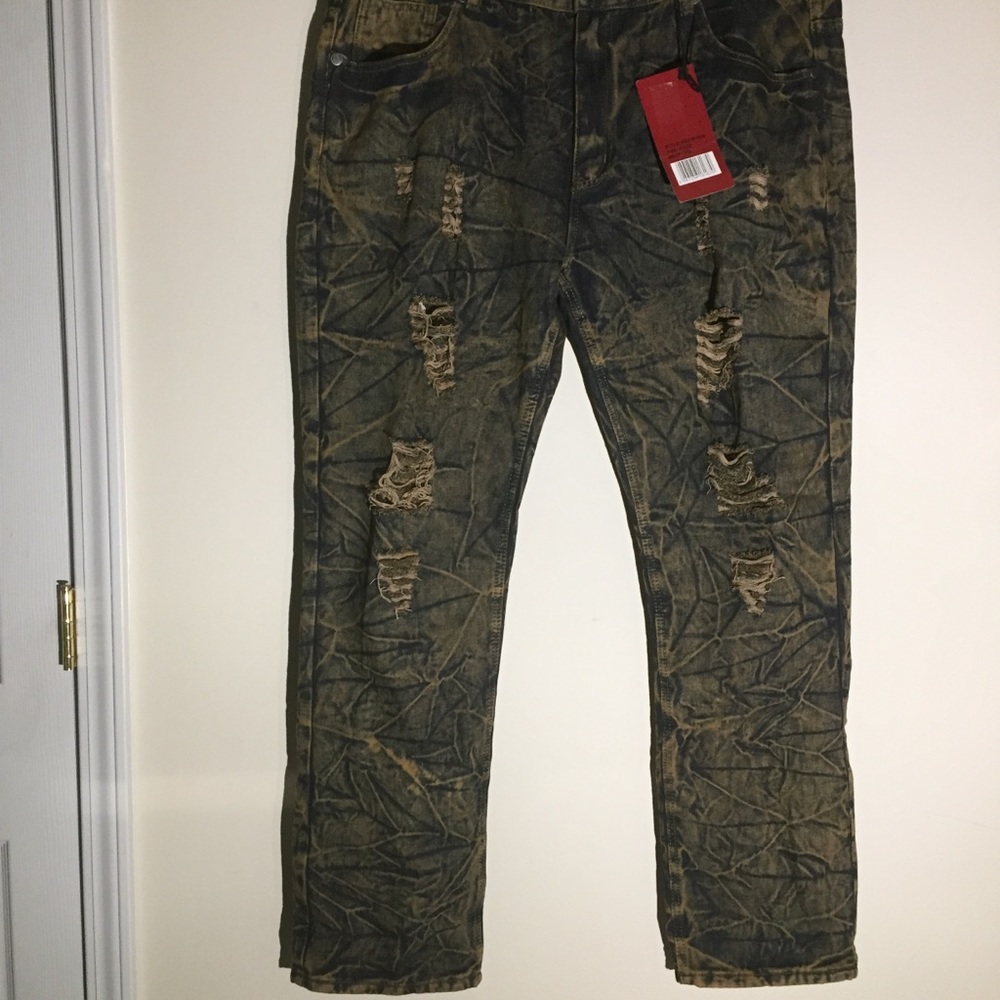 Kaalu Distressed Men’s Jeans Size W42 X L32